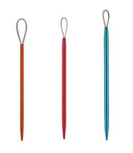 סט 3 מחטי אלומיניום - השחלה קלה