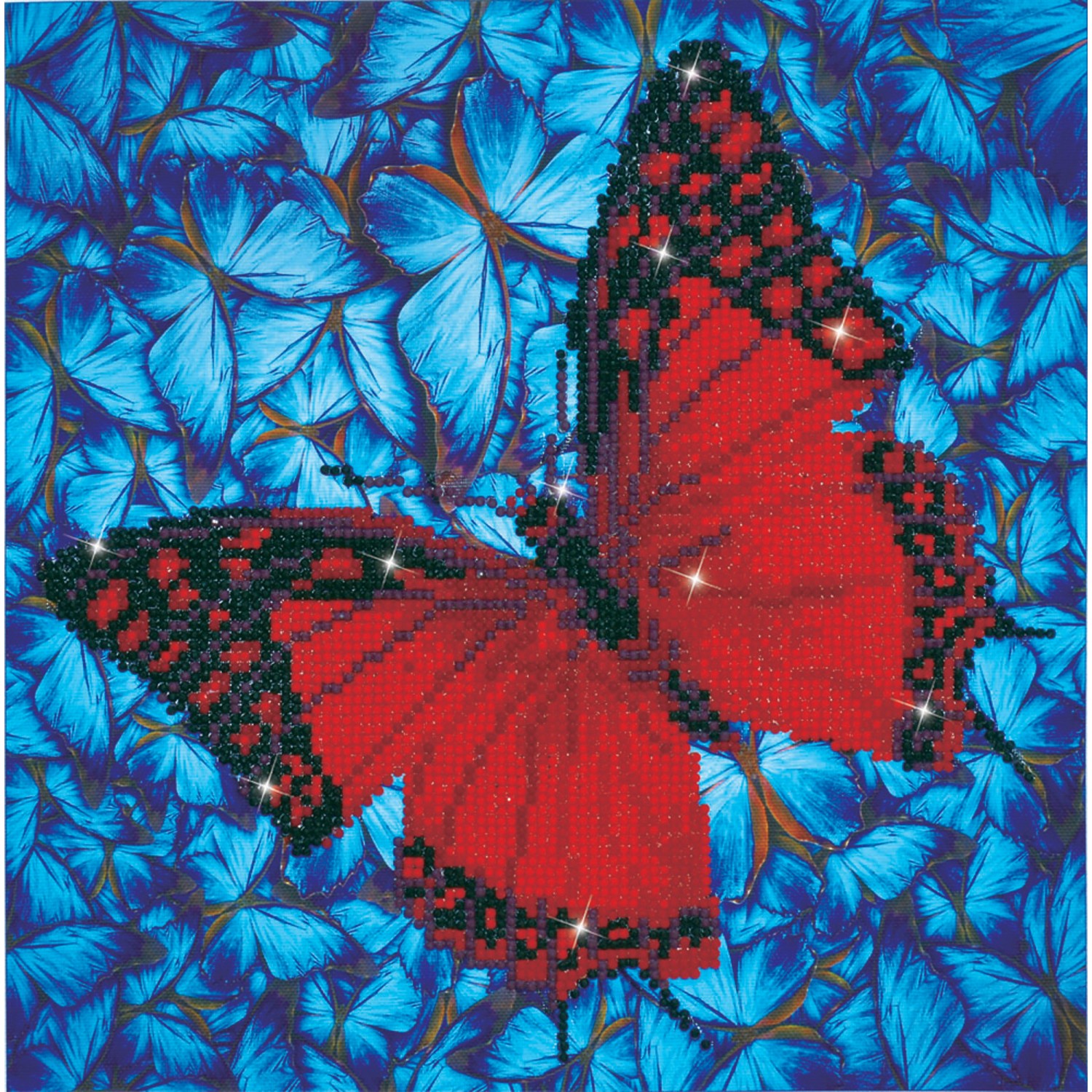 DD5.020 - Flutterby Red - 30.5X30.5